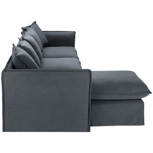 MONTAUK SLIPCOVER REVERSIBLE CHAISE SOFA