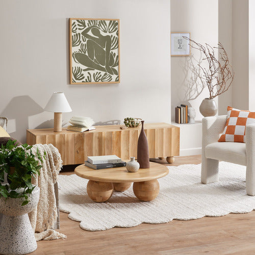 HENDRY MANGO WOOD COFFEE TABLE
