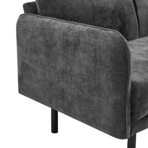 CORE LIVING SKADI 3 SEATER UPHOLSTERED SOFA WITH RIGHT CHAISE