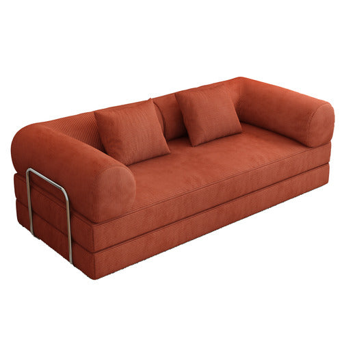 MIKASA FURNITURE KIRAN 3 SEATER DOUBLE CORDUROY SOFA BED