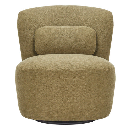 MONTY BOUCLÉ SWIVEL ARMCHAIR