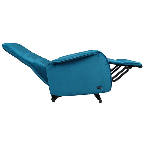 YORK STREET ARUZHAN VELVET RECLINER ARMCHAIR