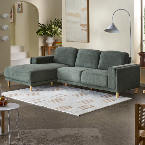 BORDER 3 SEATER SOFA WITH CHAISE