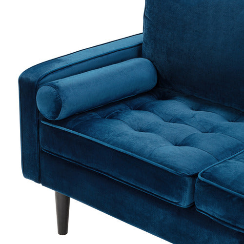 STOCKHOLM VELVET REVERSIBLE CHAISE SOFA