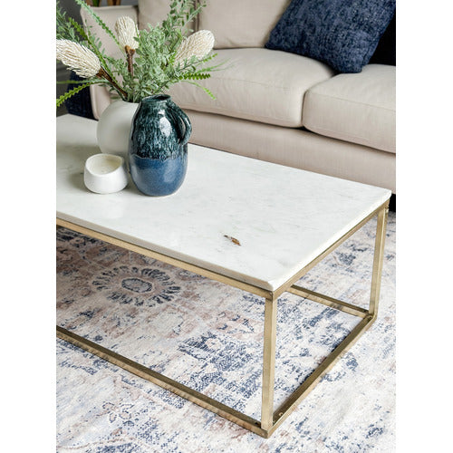 HOME & LIFESTYLE CLARENCE MARBLE COFFEE TABLE