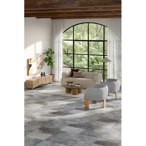 CLOVER MANGO WOOD PILLAR LEG COFFEE TABLE