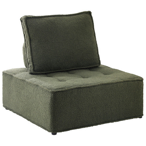 LIVING FUSION THESEUS BOUCLE ADJUSTABLE ACCENT CHAIR