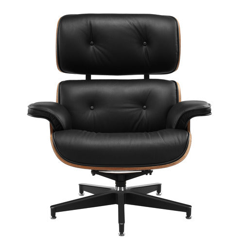 MILAN DIRECT EAMES PREMIUM REPLICA LOUNGE CHAIR & OTTOMAN