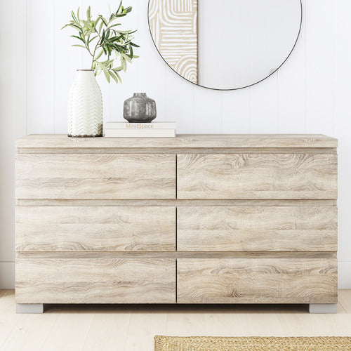 WEST VALLEY INTERIORS PIPER 6 DRAWER CHEST