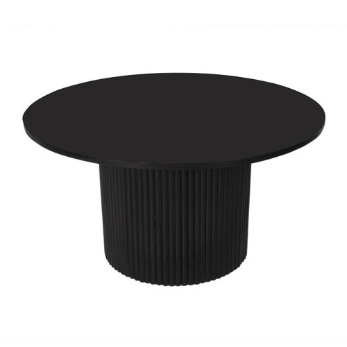 ANIKA ROUND MANGO WOOD COFFEE TABLE