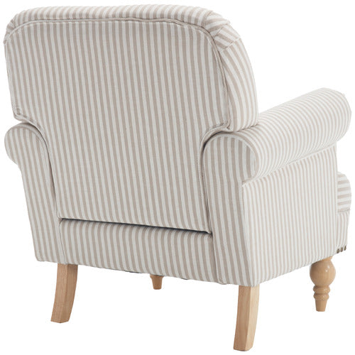 CASSINGTON HOME DARVIN STRIPE ARMCHAIR
