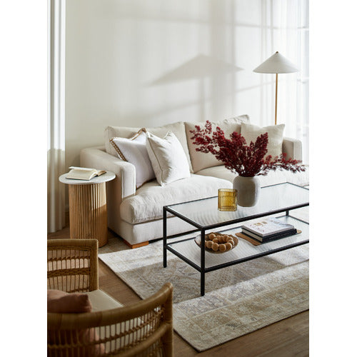 HAVEN 3 SEATER UPHOLSTERED SOFA