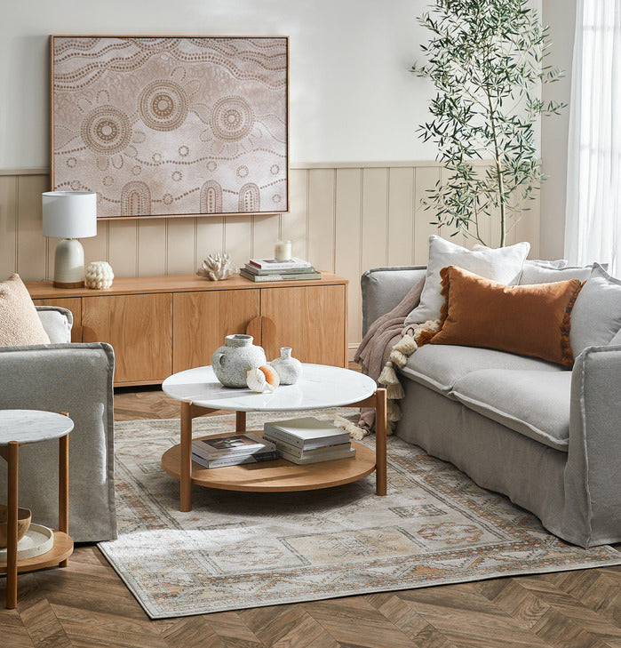ESTUDIO FURNITURE BRIGHTON OAK ENTERTAINMENT UNIT