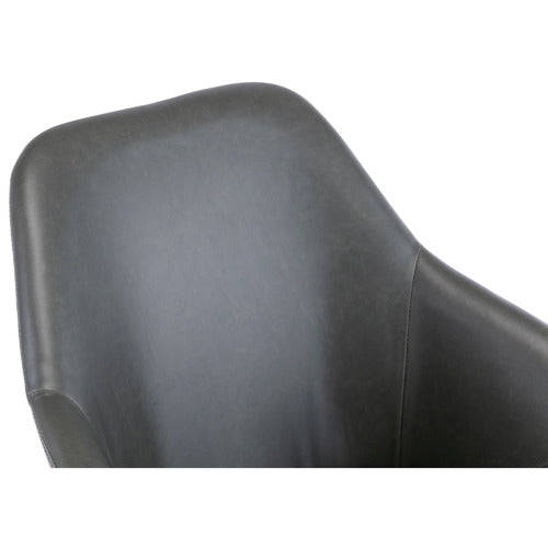 CORA HOME LIVING TALA FAUX LEATHER ARMCHAIR