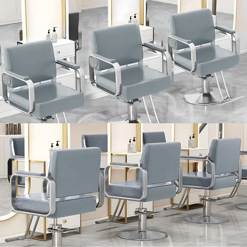 MODERN COLLECTIVE VERONICA FAUX LEATHER SALON CHAIR