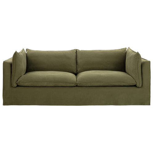 JUDE 3 SEATER SLIPCOVER SOFA