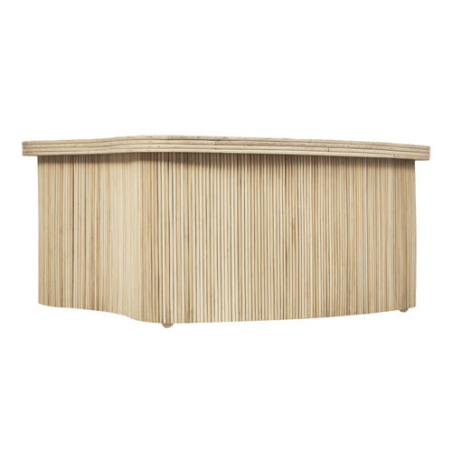 MADDISON LANE PIERRE RATTAN COFFEE TABLE