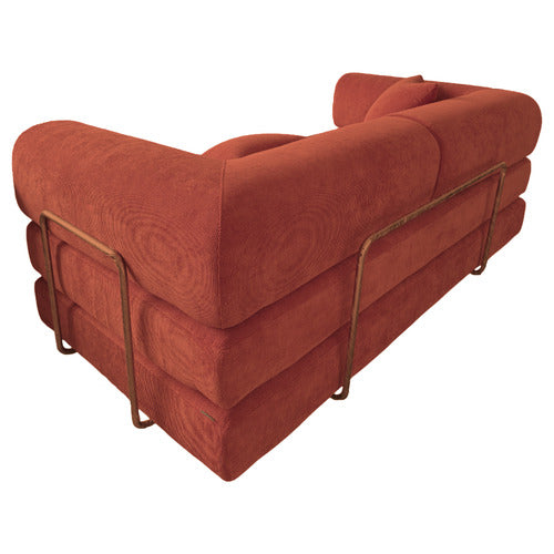 MIKASA FURNITURE KIRAN 3 SEATER DOUBLE CORDUROY SOFA BED
