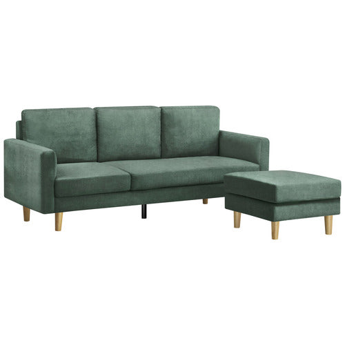 LIVING FUSION VANESSA 3 SEATER SOFA WITH REVERSIBLE CHAISE