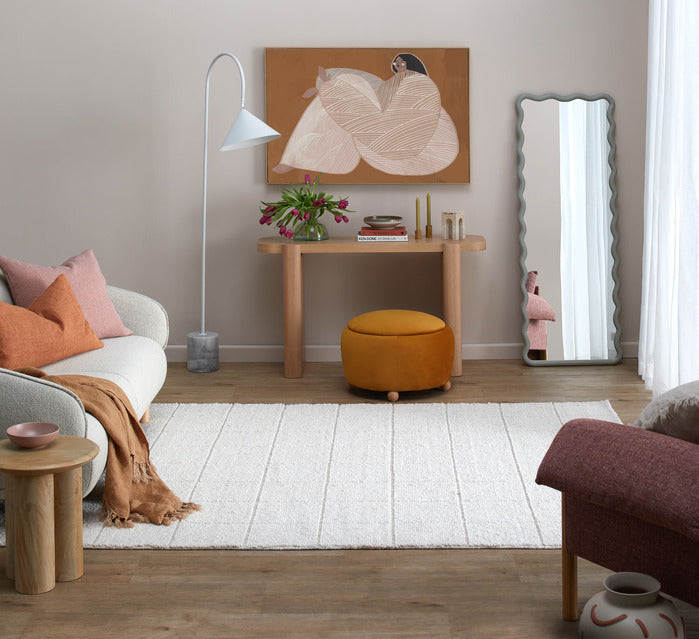 EDIE 3 SEATER BOUCLE SOFA