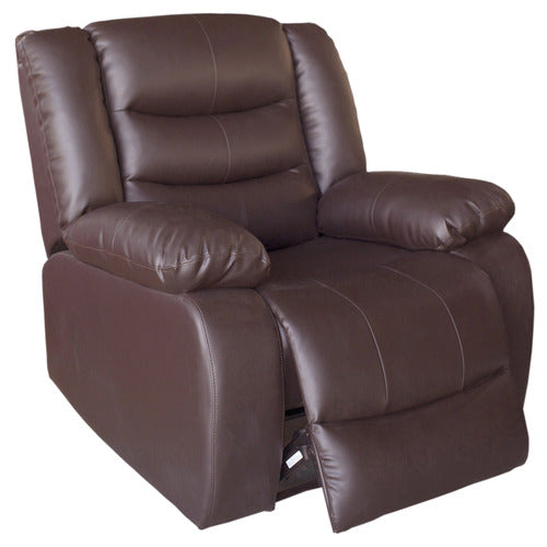 SOUTHERN STYLERS IPANEMA FAUX LEATHER RECLINER CHAIR