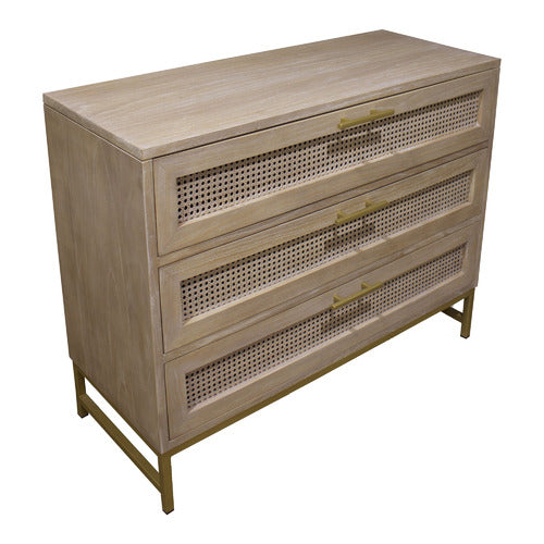 CARRINGTON FURNITURE HENDRY 3 DRAWER CHEST