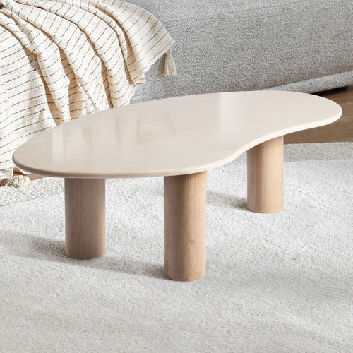 IGGY IRREGULAR MARBLE COFFEE TABLE