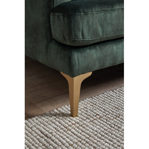 DARYA 3 SEATER VELVET SOFA