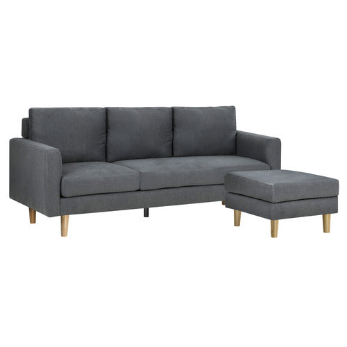 LIVING FUSION VANESSA 3 SEATER SOFA WITH REVERSIBLE CHAISE