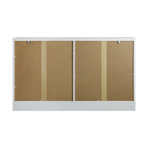 LIVING FUSION WHITE AURORA 6 DRAWER CHEST