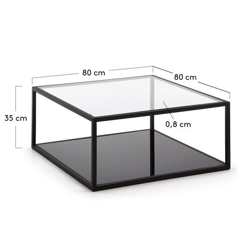 LINEA FURNITURE CALLISTA SQUARE COFFEE TABLE