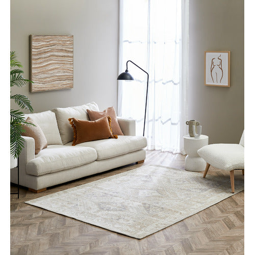 HAVEN 3 SEATER UPHOLSTERED SOFA
