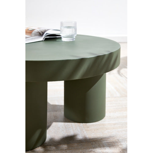 MAKKARI POLYSTONE OUTDOOR COFFEE TABLE