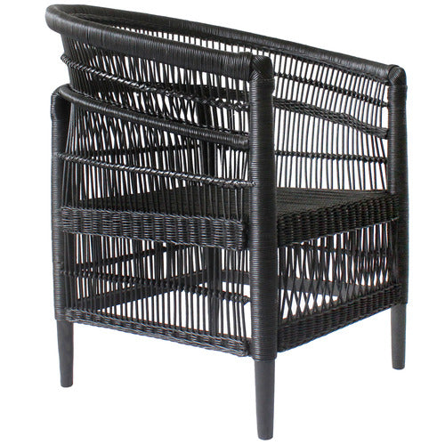 HYDE PARK HOME MALAWI RATTAN CLUB CHAIR