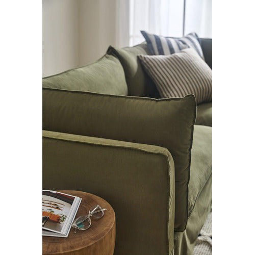 JUDE 3 SEATER SLIPCOVER SOFA