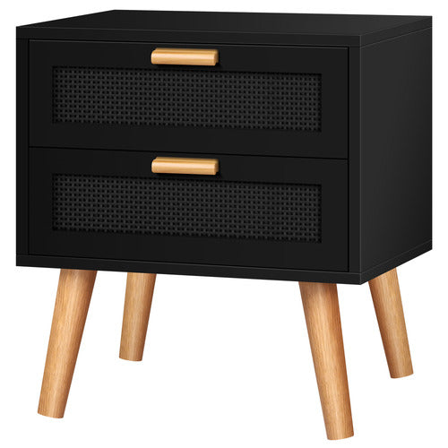 HOXTON ROOM VALENTIN 2 DRAWER BEDSIDE TABLE