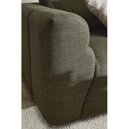 ALMA 3 SEATER UPHOLSTERED SOFA
