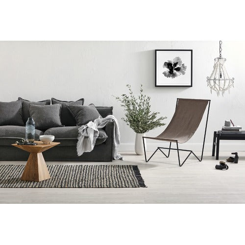 HYDE PARK HOME CUMULUS PREMIUM 3 SEATER COTTON SLIPCOVER SOFA