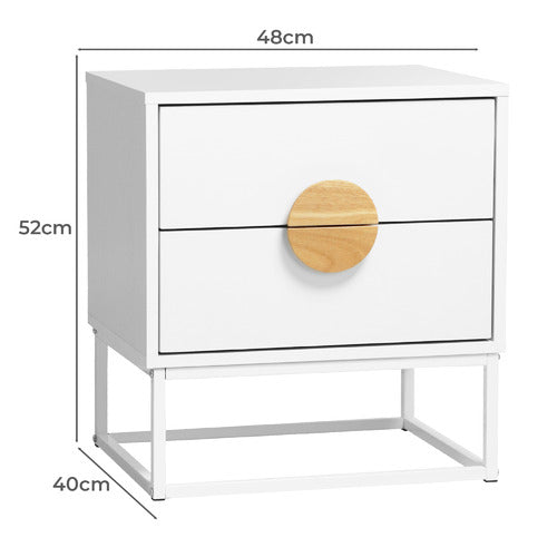 LIVING FUSION DALTON BEDSIDE TABLE