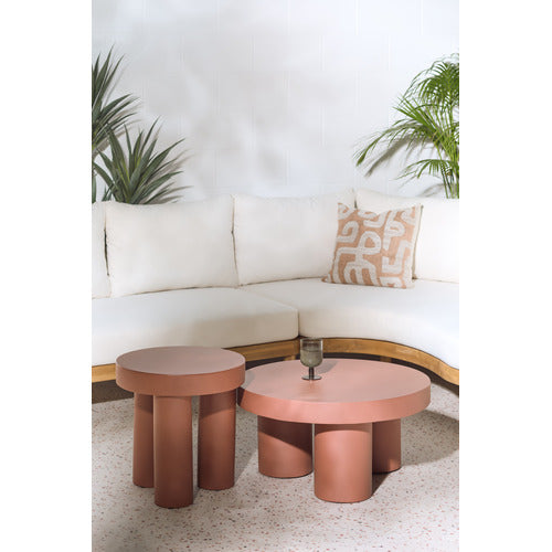 MAKKARI POLYSTONE OUTDOOR COFFEE TABLE
