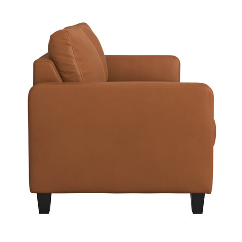 ARMADA COMMERCIAL LOISE 2 SEATER FAUX LEATHER SOFA