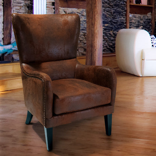 FURNITURE MARKET GENOA RUSTIC ARMCHAIR