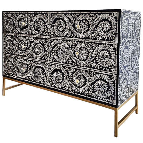 THE DECOR STORE COEN 6 DRAWER CHEST