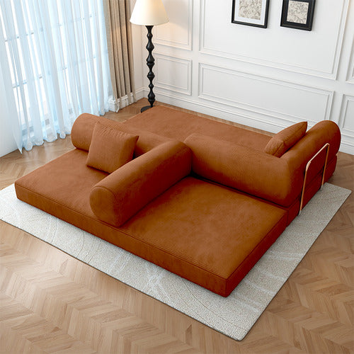 MIKASA FURNITURE KIRAN 3 SEATER DOUBLE CORDUROY SOFA BED