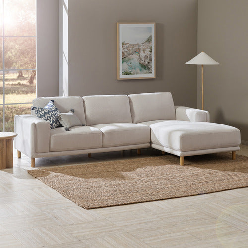 BORDER 3 SEATER SOFA WITH CHAISE