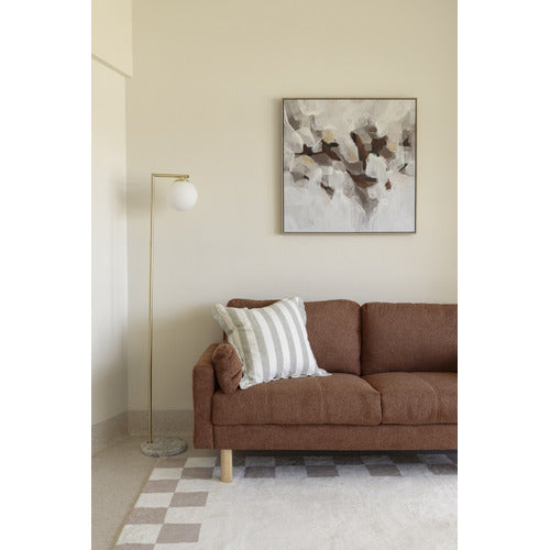OSLO 3 SEATER UPHOLSTERED SOFA