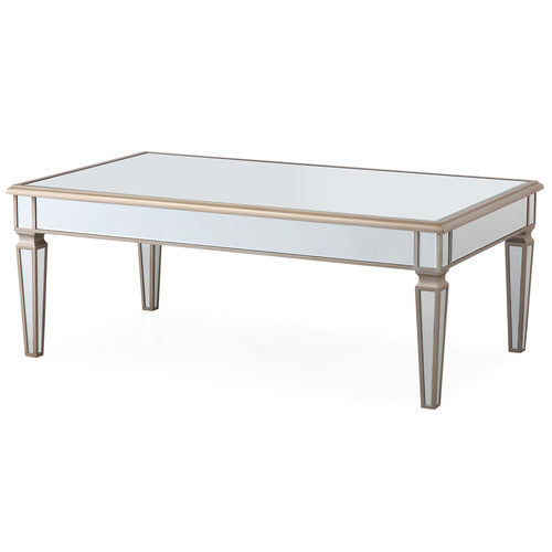SOUTHERN STYLERS SIERRA MIRRORED COFFEE TABLE