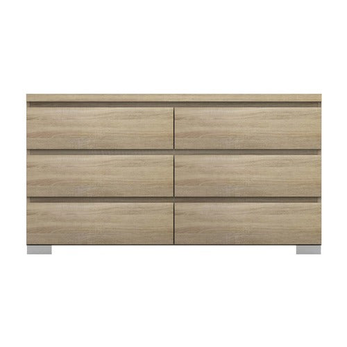 WEST VALLEY INTERIORS PIPER 6 DRAWER CHEST