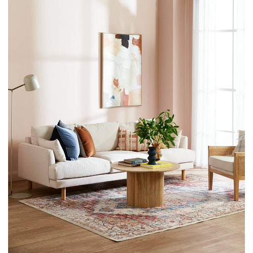 BUNGALOW PREMIUM 3 SEATER FABRIC SOFA