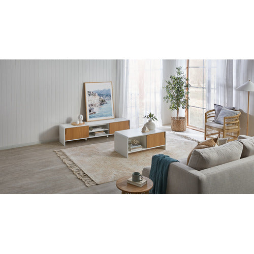 RAPHAEL 180CM 2 DOOR ENTERTAINMENT UNIT